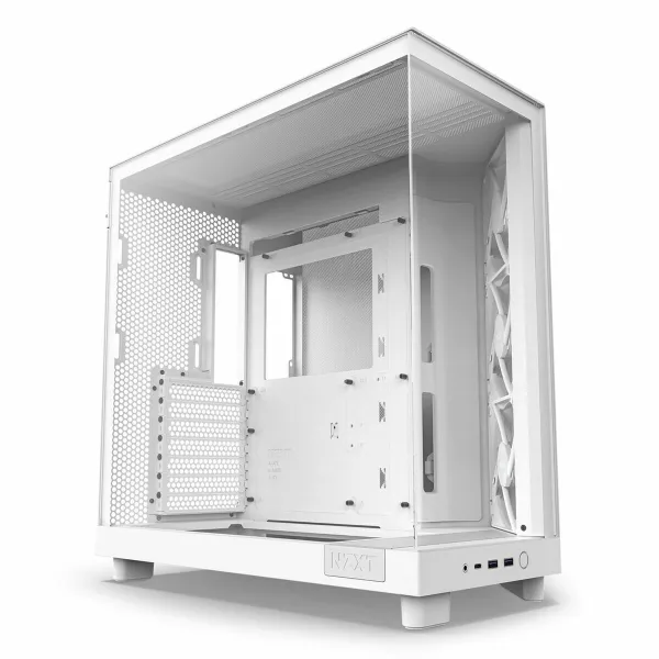 ATX Semi-tower Korpus NZXT CC-H61FW-R1 Valge