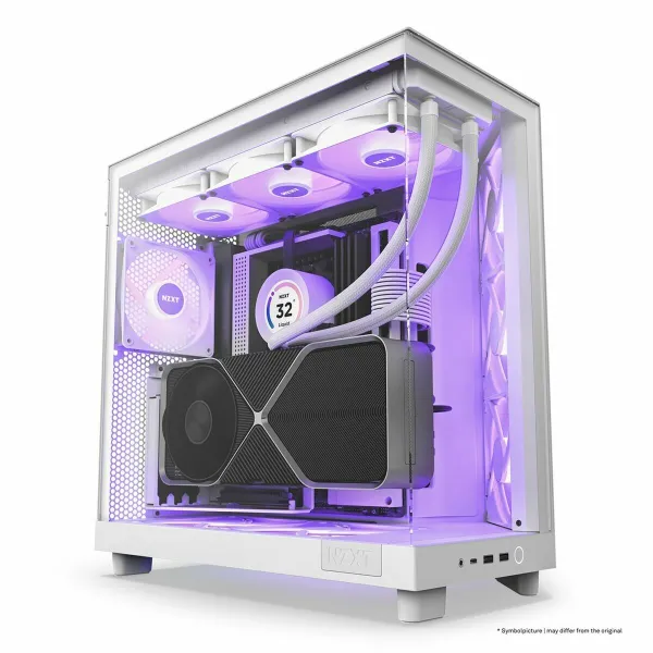 ATX Semi-tower Korpus NZXT CC-H61FW-R1 Valge