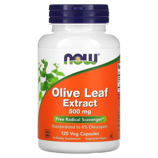 Olive Leaf Extract, 500mg - 120 vcaps