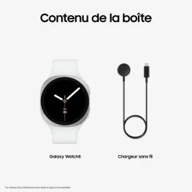 Умные часы Samsung Watch8 Белый Серебристый 1,3" 40 mm