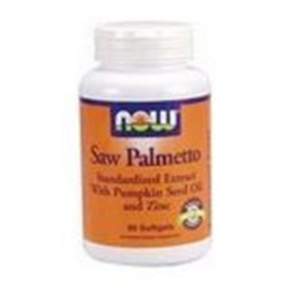 Saw Palmetto Extract with Pumpkin Seed Oil and Zinc, 80mg - 90 softgels