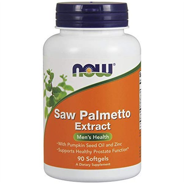 Saw Palmetto Extract with Pumpkin Seed Oil and Zinc, 80mg - 90 softgels