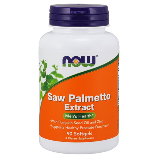Saw Palmetto Extract with Pumpkin Seed Oil and Zinc, 80mg - 90 softgels