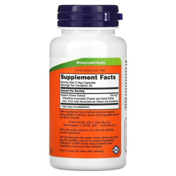 Pasiflora, 350 mg - 90 v-kapsulas