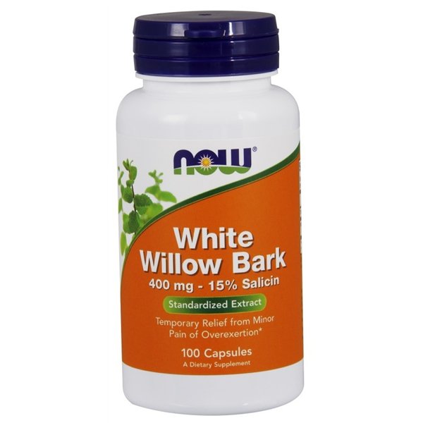 Willow Bark Extract, 400mg - 100 caps