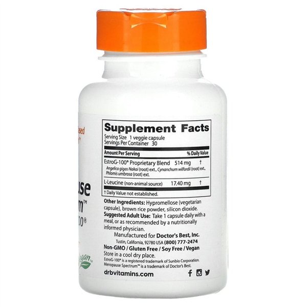 Menopause Spectrum with EstroG-100 - 30 vcaps