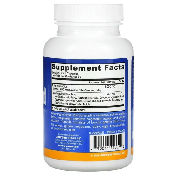 Bile Acid Factors - 120 caps