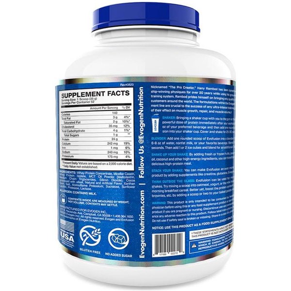 Evofusion, Vanilla Bean Ice Cream - 1820g