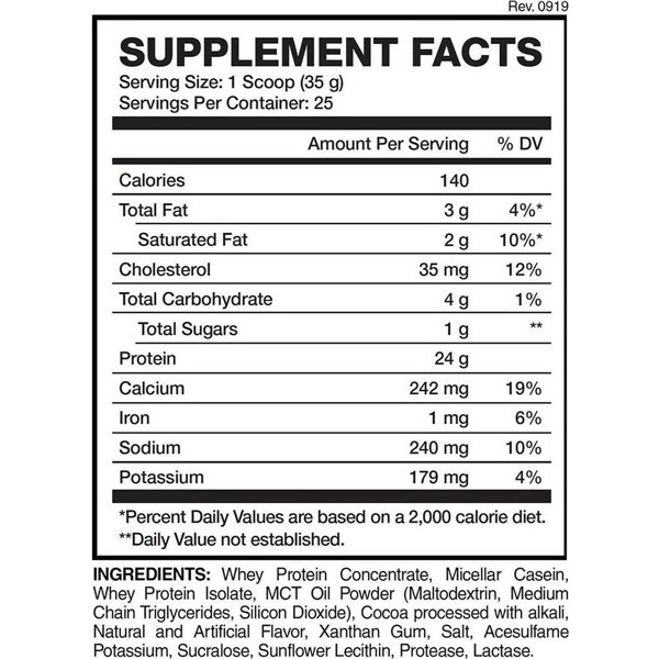 Evofusion, Vanilla Bean Ice Cream - 1820g