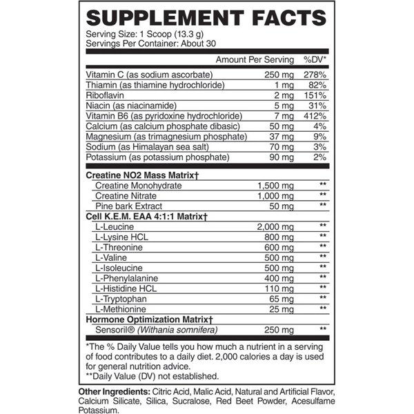 Cell K.E.M. PR, Raspberry Lemonade - 378g