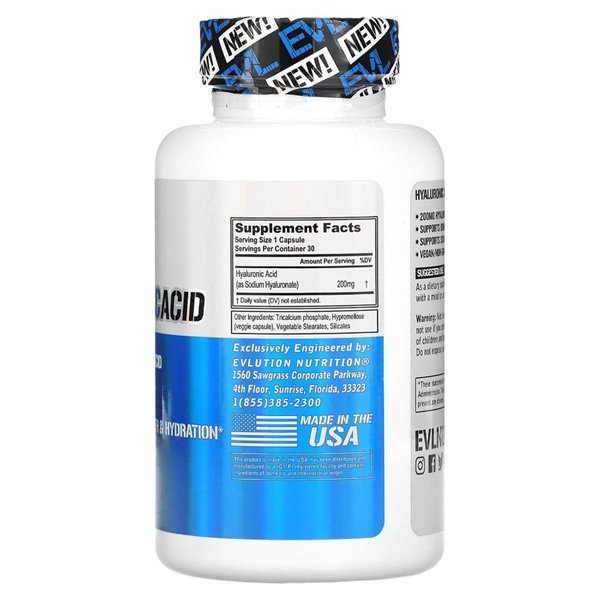 Hyaluronihappo - 30 kapselia