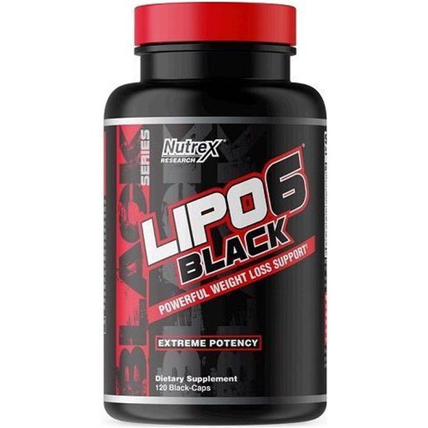 Lipo-6 Black - 120 skysčio kapsulių
