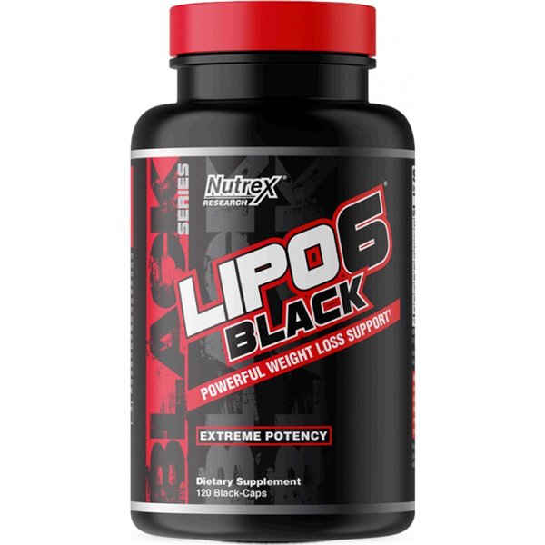 Lipo-6 Black - 120 skysčio kapsulių
