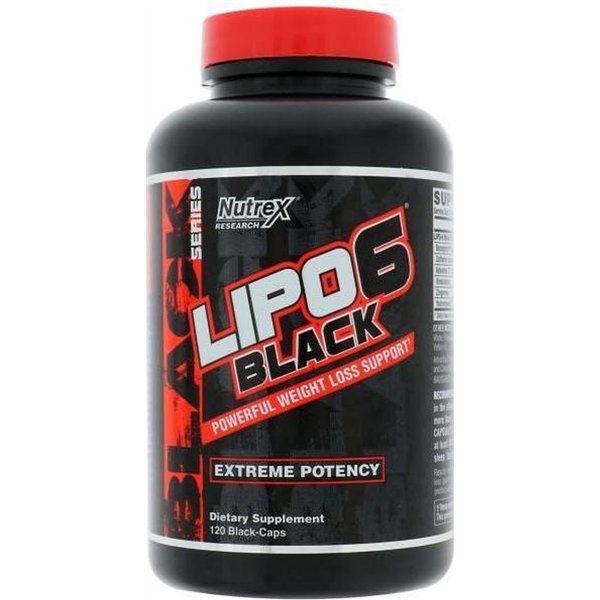 Lipo-6 Black - 120 šķidruma kapsulas