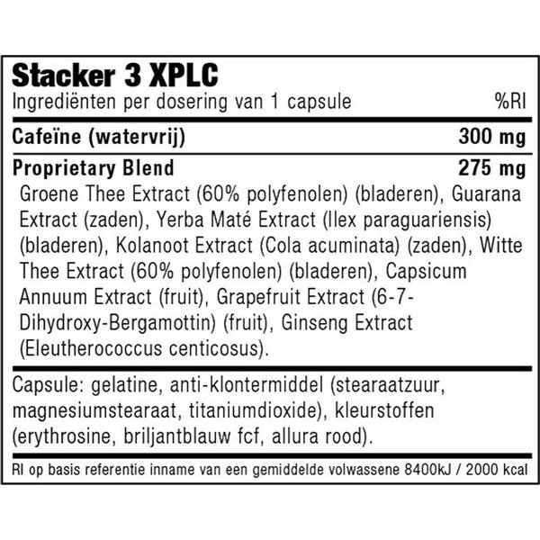 Stacker 3 XPLC - 100 kapsulių