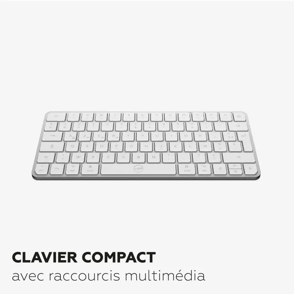 Klaviatūra Mobility Lab KMP2000W Mini Balta