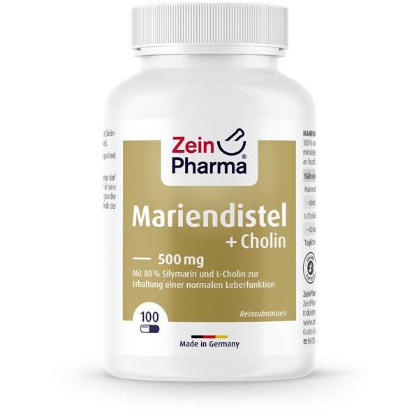 Milk Thistle + Choline, Liver Complex - 100 caps