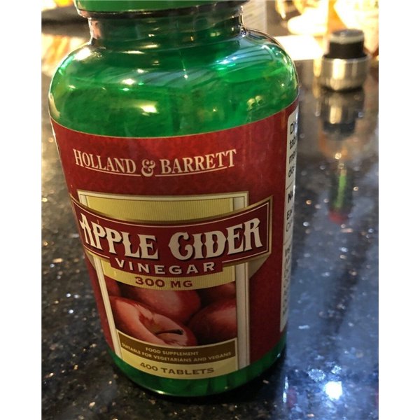 Ābolu sidra etiķis, 300 mg - 400 tabletes