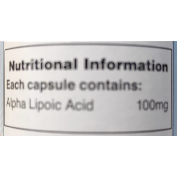 Alfalipoiinihappo, 100 mg - 60 kaps.