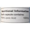 Alfa lipoinė rūgštis, 100 mg - 60 kapsulių