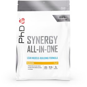 „Synergy“ viskas viename, bananų skonio – 2000 g