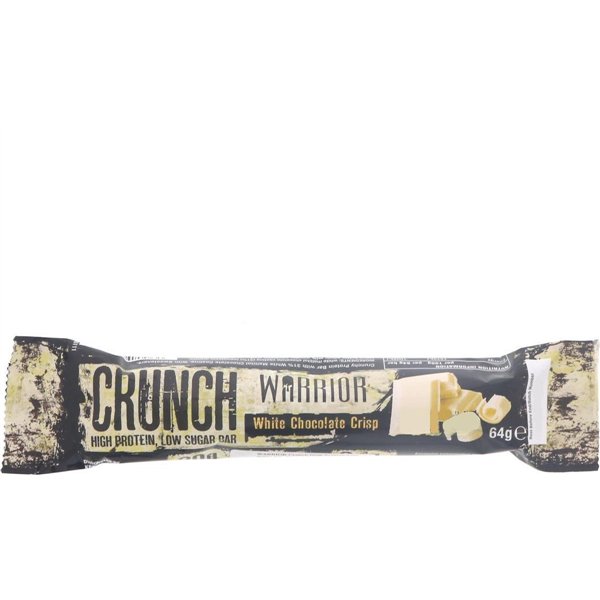 Traškūs baltojo šokolado batonėliai „Crunch“, 12 batonėlių