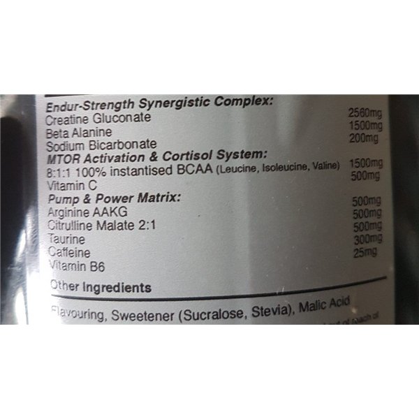 Rage, Blazin Blue Berry - 392g