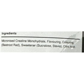 Creatine, Savage Strawberry - 300g