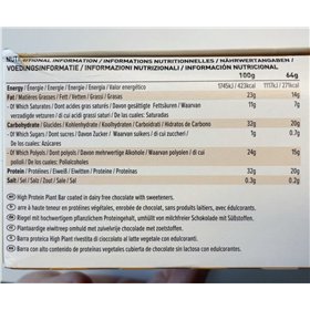 „Smart Bar Plant“ šokoladiniai batonėliai su sūdyta karamele – 12 x 64 g