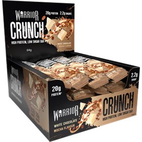 Crunch Bar, White Chocolate Mocha - 12 bars