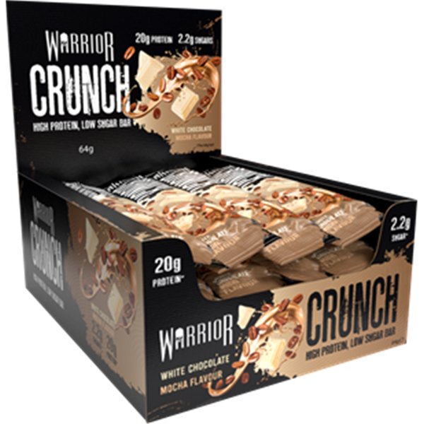 Crunch Bar, White Chocolate Mocha - 12 bars