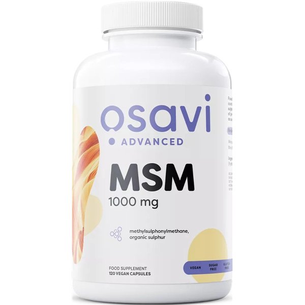 MSM, 1000mg - 120 vcaps