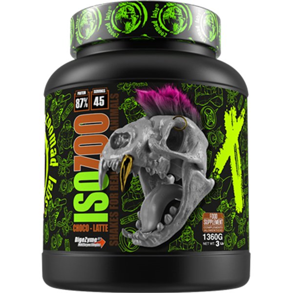 IsoZoo, šokoladinis latte - 1360 g