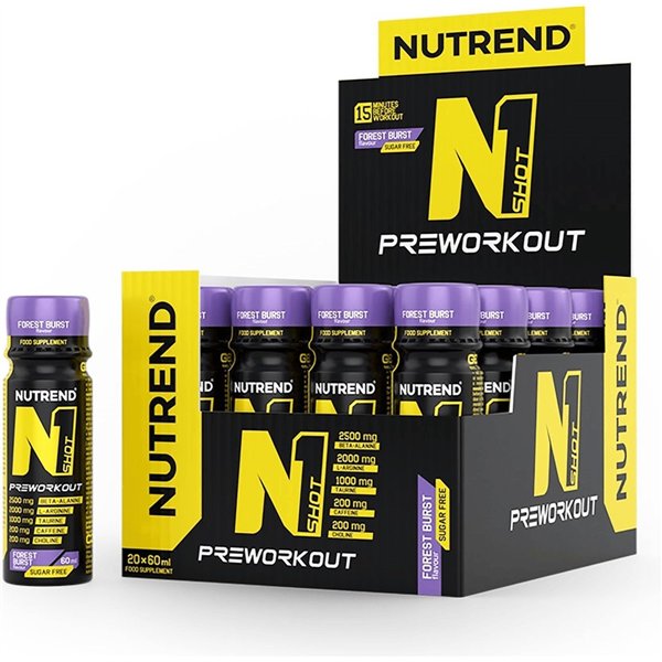 N1 Shot, Forest Burst - 20 x 60 ml.
