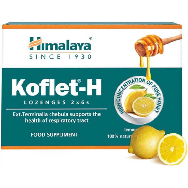 Koflet-H, sitruuna - 12 imeskelytablettia