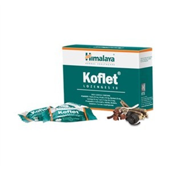 Koflet-H, citronu garša - 12 sūkājamās tabletes