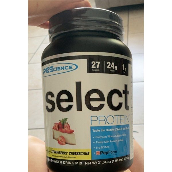 Select Protein, mansikkajuustokakku - 878g