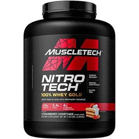 Nitro-Tech 100% Whey Gold, Strawberry Shortcake - 2270g