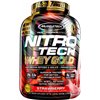 Nitro-Tech 100% Whey Gold, mansikkakakku - 2270g