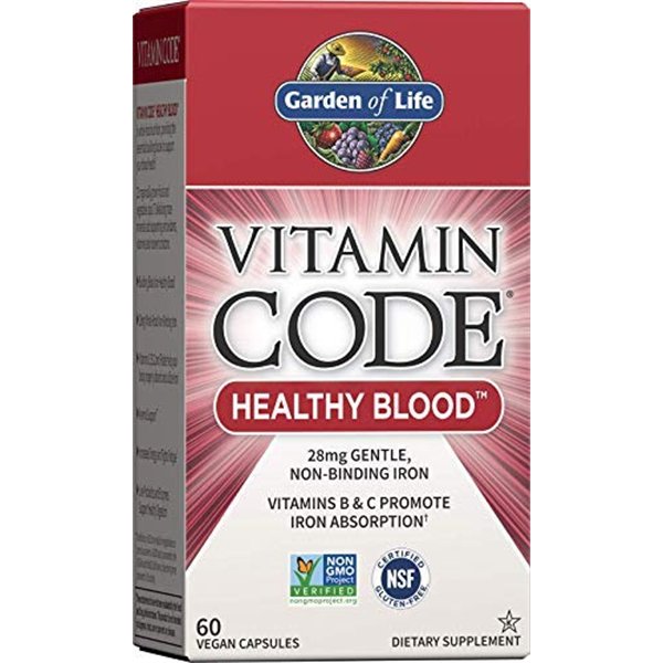 Vitamin Code Healthy Blood - 60 vegan caps