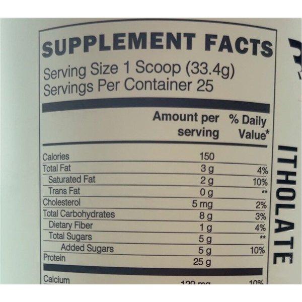 CBUM Itholate Protein, Mint Chip Ice Cream - 835g