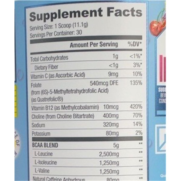 BCAA Focus, Kool-Aid Tropical Punch - 333g