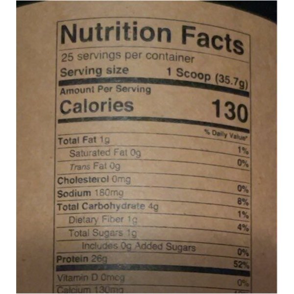 Isolate Protein, Dark Chocolate - 892g