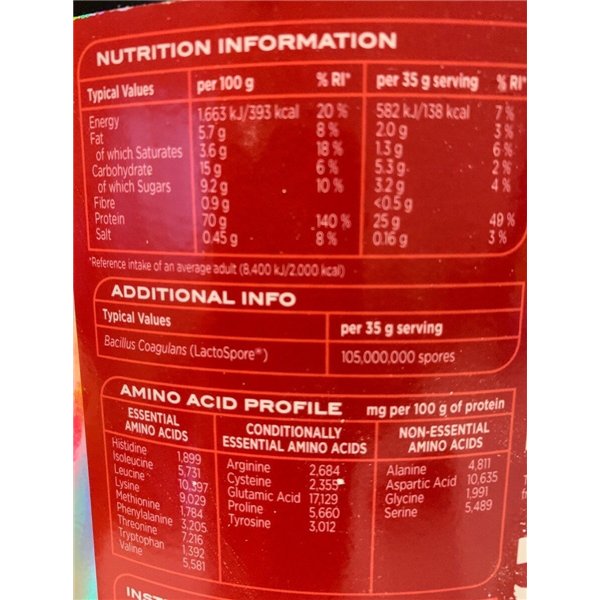 100% Whey, Chocolate - 2000g