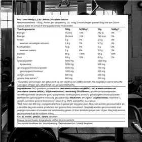 Diet Whey, White Chocolate Deluxe - 1000g