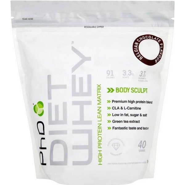 Diet Whey, valkosuklaa Deluxe - 1000 g