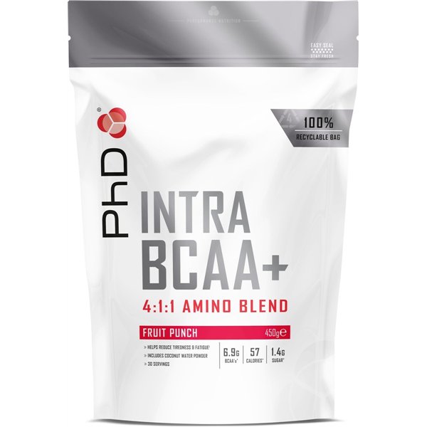 Intra BCAA+, augļu punšs - 450g