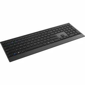 Klaviatūra Rapoo E9500M Juoda AZERTY