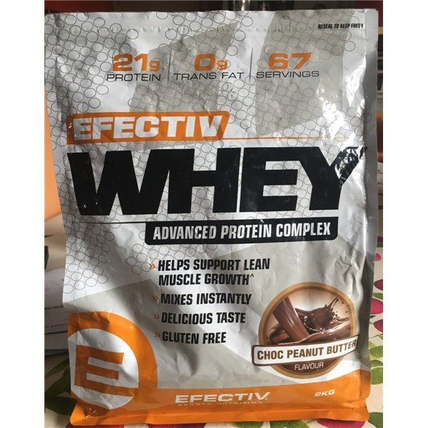 Whey Protein, Peanut Butter Cups - 2000g
