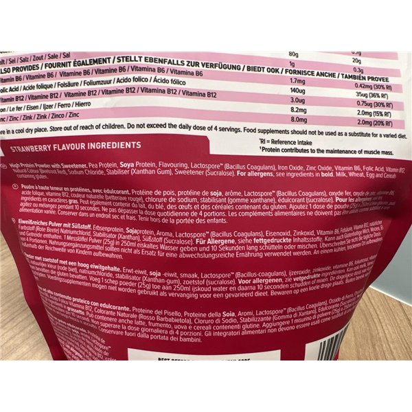 Smart Protein Plant, Strawberry - 500g